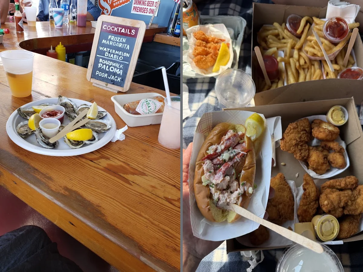 Seafood on the Boardwalk