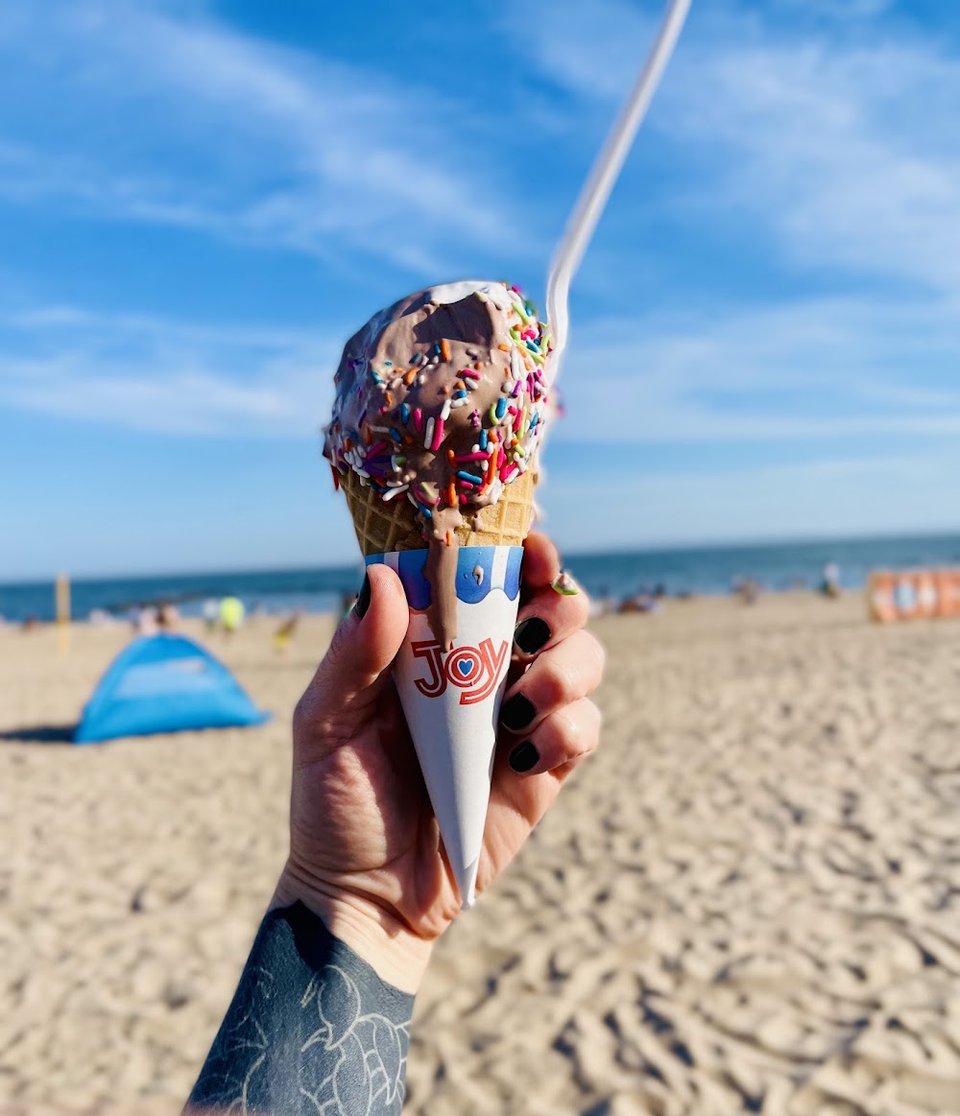 Chocolate Ice Cream with Sprinkles