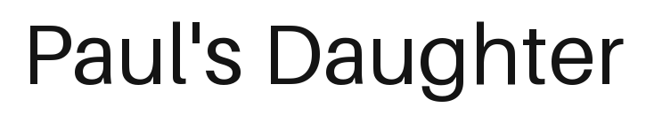 Paul's Daughter